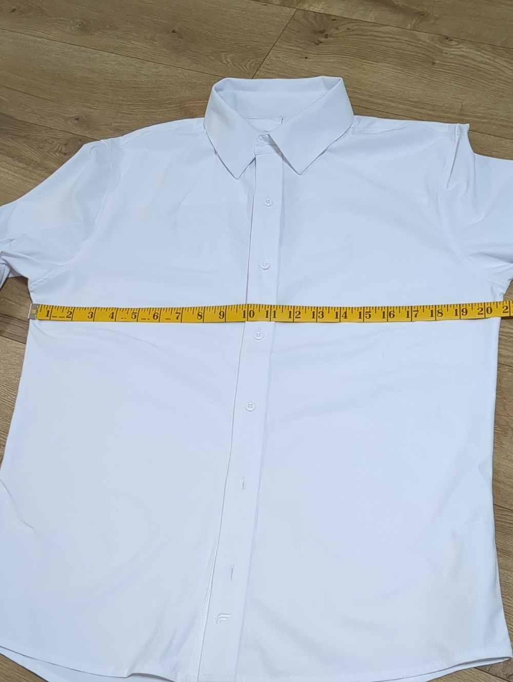 Fabletics Men's The Don Long Sleeve Button Up Classic Fit white shirt Size M NWT - Picture 5 of 9